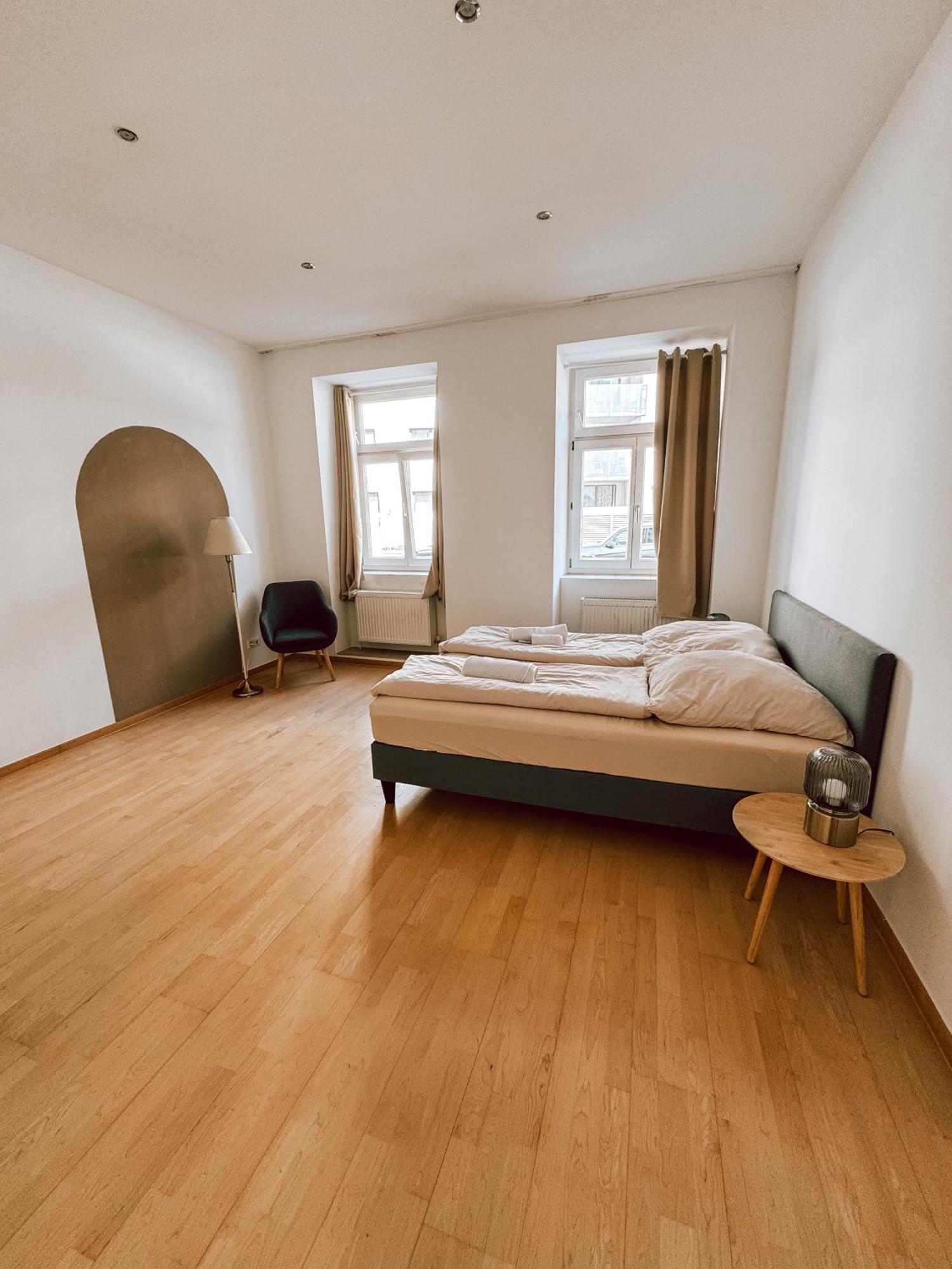 Zentrales Apartment Naehe Schoenbrunn - 5 Pers Wien Exteriör bild